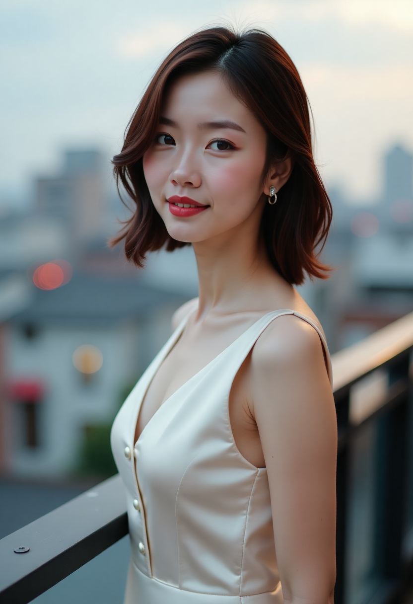 胡同深处深夜营业的理发店门头